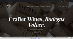 Desktop Screenshot of bodegasvolver.com